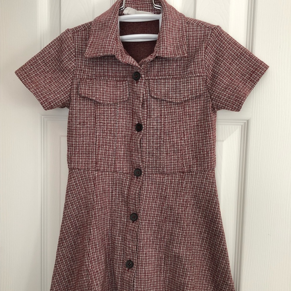 Zara Plaid Girls Dress